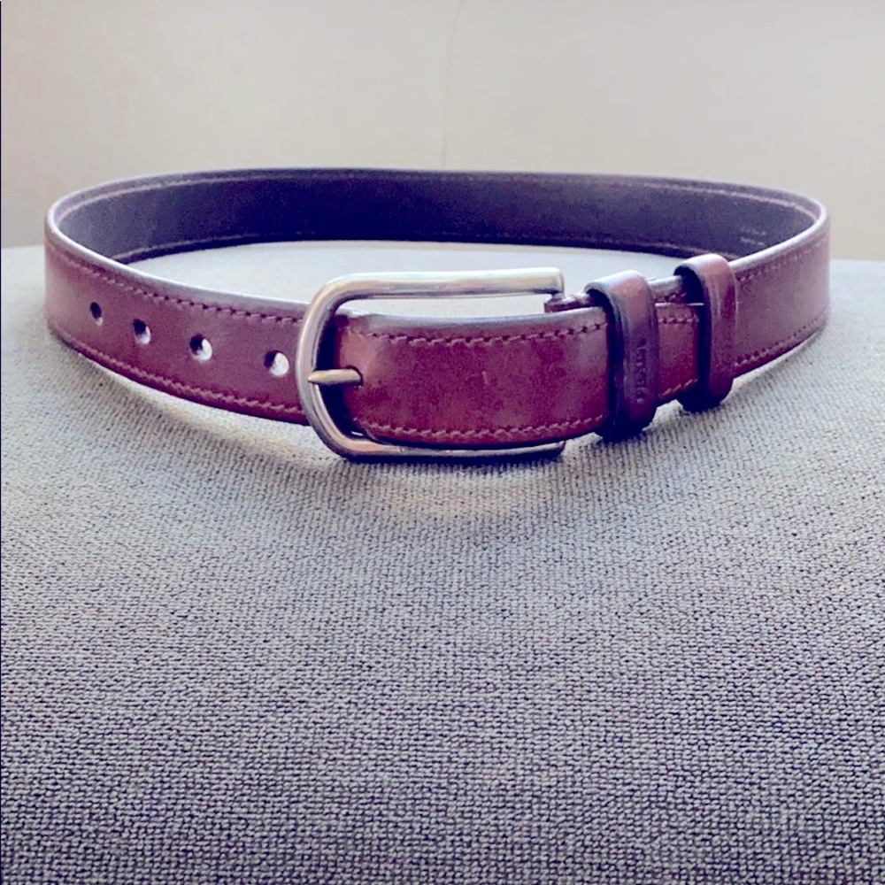 Men’s leather Prada belt